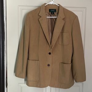 Ralph Lauren Women’s Camel Blazer